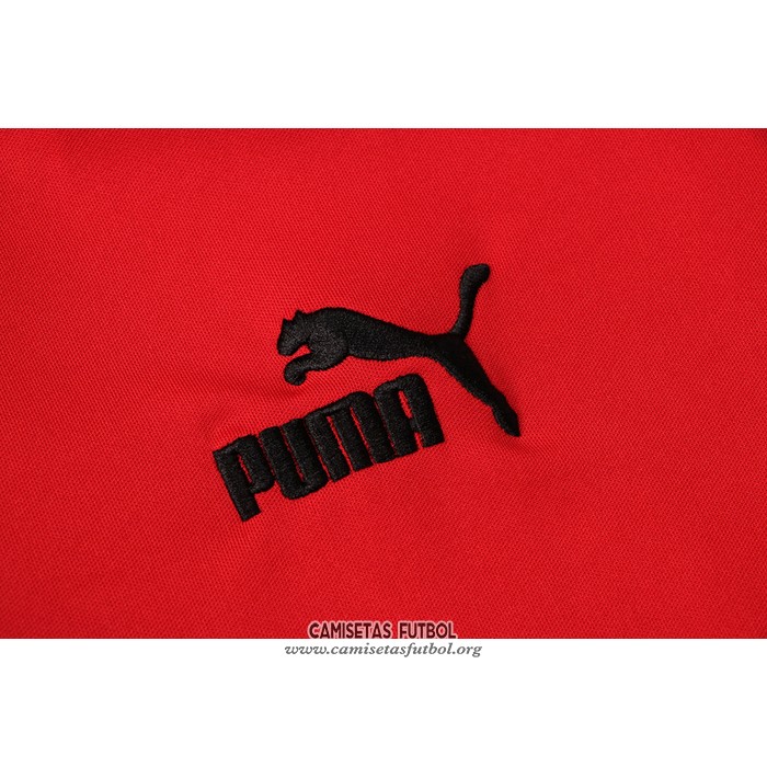 Chandal del AC Milan Manga Corta 2021/2022 Rojo